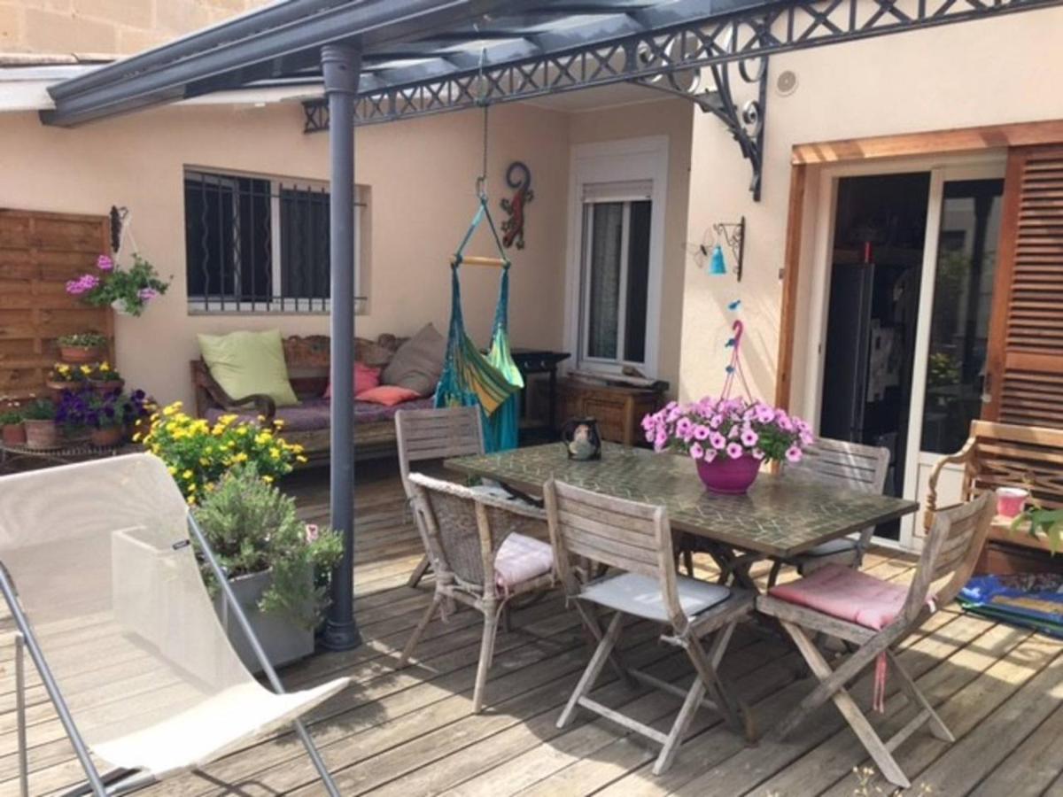 Calme , Proche Du Centre, Grande Terrasse, Petit Dejeuner Bordeaux Dış mekan fotoğraf